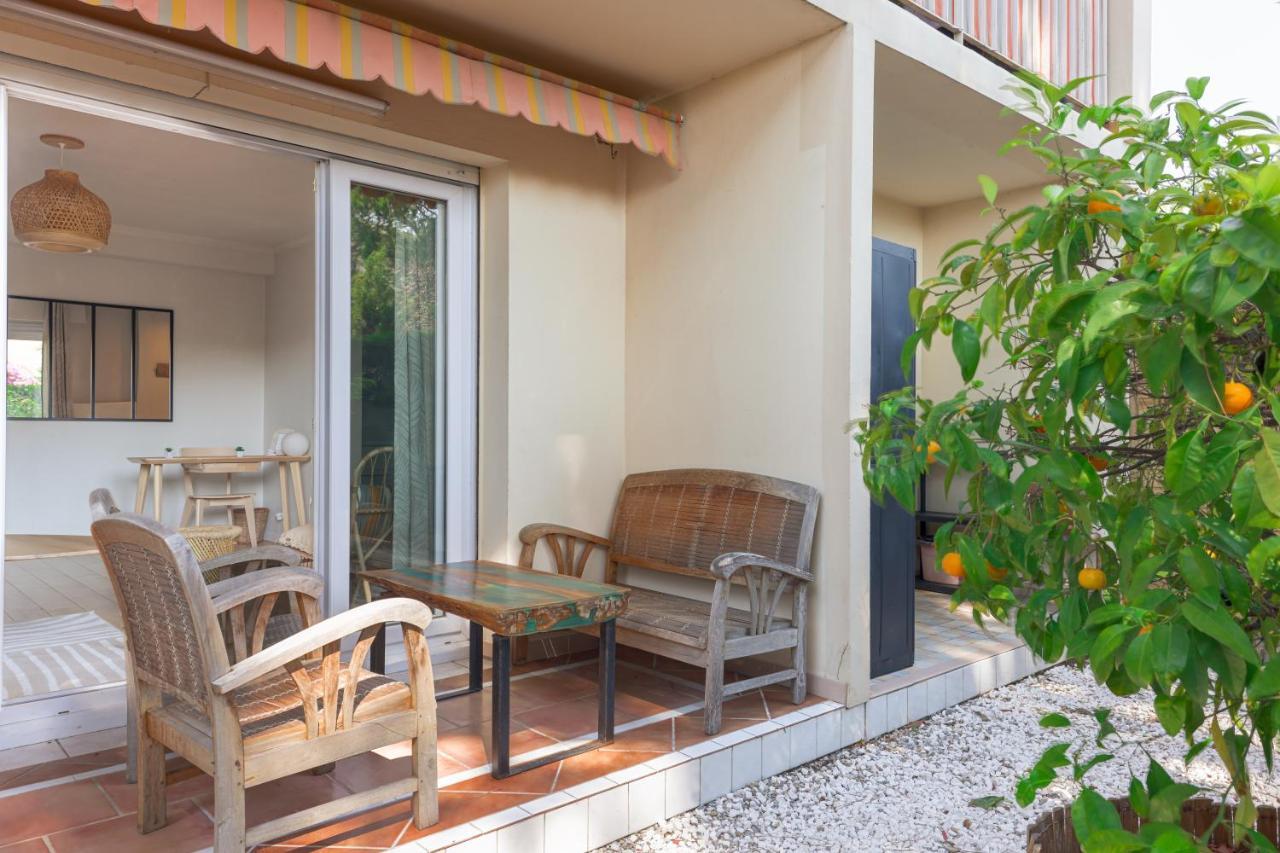 Beauvallon Plage - Magnifique T2 Avec Jardin, Proche Centre, Mer Антіб Екстер'єр фото